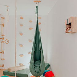 Гойдалка дитяча підвісна Кокон Евкаліптовий (AAUO-UP065)