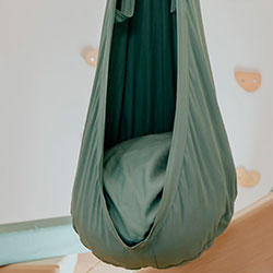 Фото Гойдалка дитяча підвісна Кокон Евкаліптовий (AAUO-UP065)