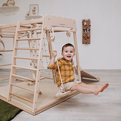 Фото Дитяча канатна гойдалка для дому (AAFA001)