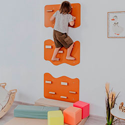 Фото Скеледром для дітей Хмаринка 3 секції Терракот (AAUZ073)