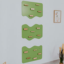 Скеледром для дітей Хмаринка 3 секції Фісташковий (AAUZ074)