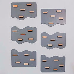 Скеледром для дітей Хмаринка 6 секцій Сірий (AAUZ072_1)