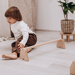 Фото Дитячий балансир Нагель 3 шт Планка 3 шт Натуральний (AACB001)