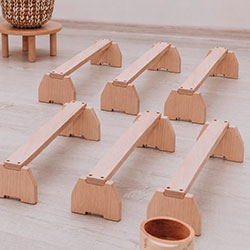 Дитячий балансир Планка 6 шт Натуральний (AABZ001)