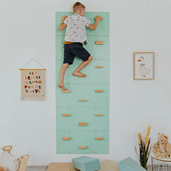 Фото Стіна для Скелелазіння 6 секцій М’ятний (AAVA050)