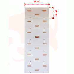 Фото Стіна для Скелелазіння 18 секцій Персиковий (AAVA076_1)