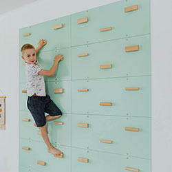Фото Стіна для Скелелазіння 12 секцій М’ятний (AAVA050_2)