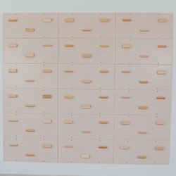 Стіна для Скелелазіння 18 секцій Персиковий (AAVA076_1)