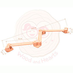 Фото Набір балансирів для дітей 3-в-1 Лак (AAIN001 + AACB001)