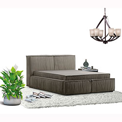 Фото Ліжко Альфа без матраца 160х200