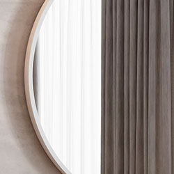 Фото Дзеркало Aluminum Simple (Round) d600 AlumSMR-60 Біле