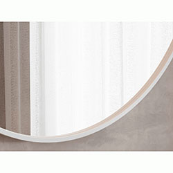 Фото Дзеркало Aluminum Simple (Round) d800 AlumSMR-80 Біле