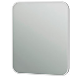 Фото Дзеркало Aluminum Simple прямокутне R4 700*600 AlumSM-70 Біле