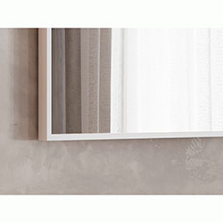 Фото Дзеркало Aluminum Simple (Square) 700*600 AlumSMSq-70 Біле