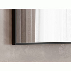 Фото Дзеркало Aluminum Simple (Square) 700*600 AlumSMSq-70 Чорне