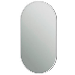 Фото Дзеркало Aluminum Simple (Oval) 500*900 AlumSMOv-50 Біле
