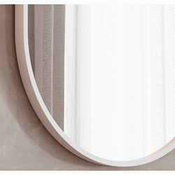 Фото Дзеркало Aluminum Simple (Oval) 500*900 AlumSMOv-50 Біле