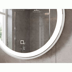 Фото Дзеркало LED Faro (Round) d800 FrMR-80 Біле