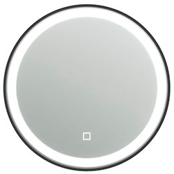 Дзеркало LED Faro (Round) d600 FrMR-60 Чорне