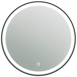 Фото Дзеркало LED Faro (Round) d800 FrMR-80 Чорне