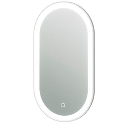 Фото Дзеркало LED Faro (Oval) 500*900 FrMOv-50 Біле