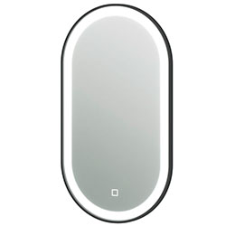Фото Дзеркало LED Faro (Oval) 500*900 FrMOv-50 Чорне