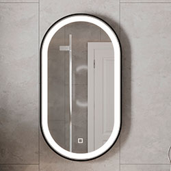 Фото Дзеркало LED Faro (Oval) 500*900 FrMOv-50 Чорне