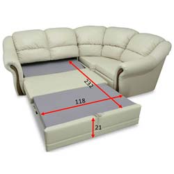 Фото Кутовий диван Редфорд 2-1 розкладний